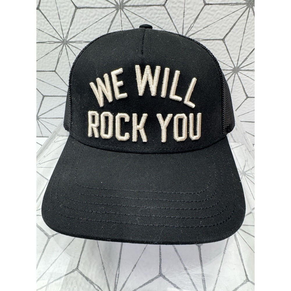 🔥Queen "WE WILL ROCK YOU" Snapback Hat by American Needle! NWT!🔥